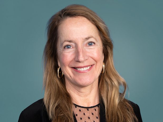 Porträttbild Charlotta Volgsten Forberg, kommunikationsdirektör