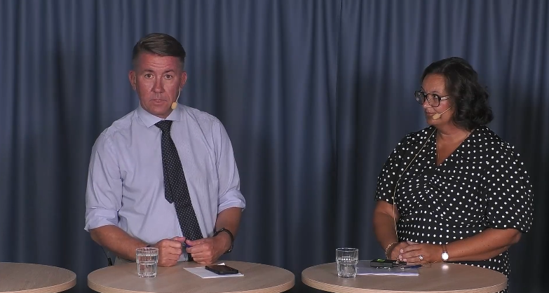 Martin Valfridsson och Caroline Oredsson