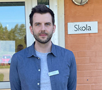 Hampus Hagman, rektor på SiS ungdomshem Bärby