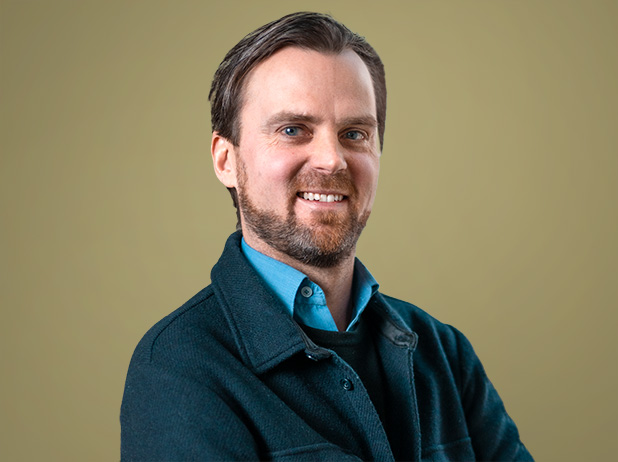 Porträttbild på Erik Bukowski