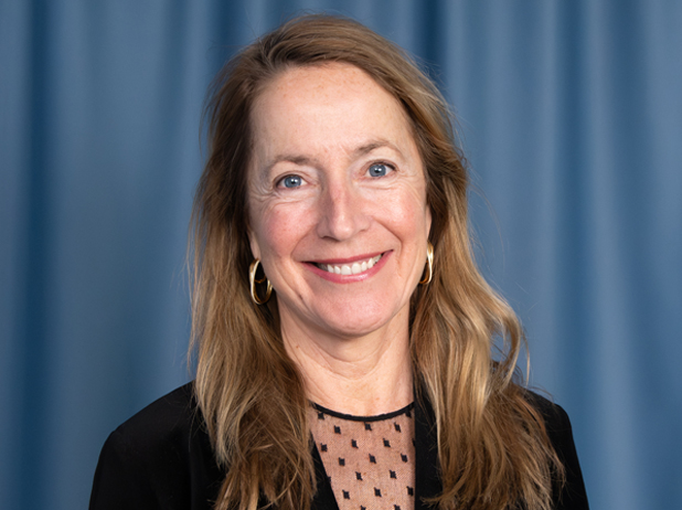 Porträttbild Charlotta Volgsten Forberg, kommunikationsdirektör